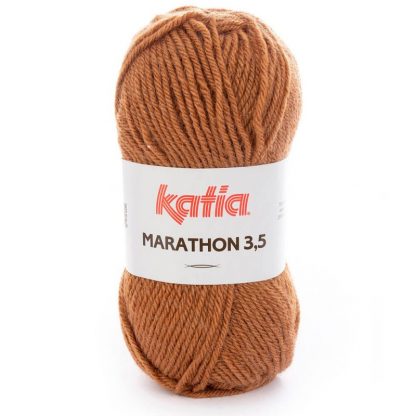 LOT 5 PELOTES MARATHON 3.5 COULEUR 8 (CAMEL)