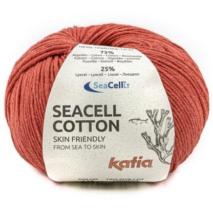 LOT 9 PELOTES SEACELL COTTON COULEUR 116 (ROUILLE)