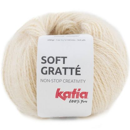 1 PELOTE SOFT GRATTE COULEUR 79 (ECRU)