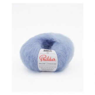 LOT 2 PELOTES PHIL CHIC COULEUR BLEUET