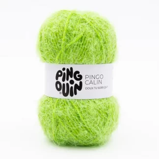 LOT 10 PELOTES PINGO CÂLIN COULEUR POMME