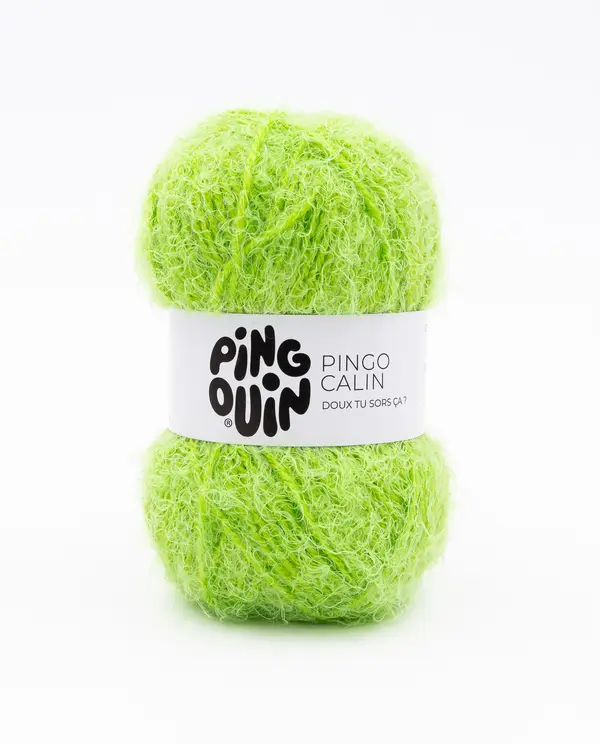 LOT 10 PELOTES PINGO CÂLIN COULEUR POMME