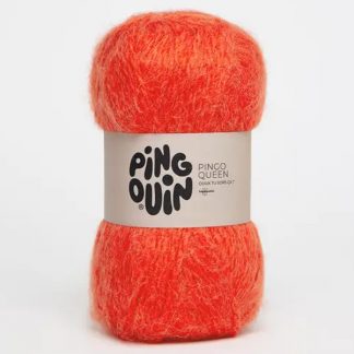 LOT 8 PELOTES PINGO QUEEN COULEUR ROUGE ORANGE