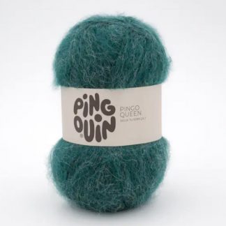 LOT 4 PELOTES PINGO QUEEN COULEUR VERT SAPIN