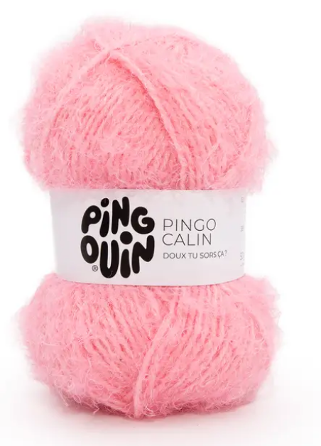 LOT 10 PELOTES PINGO CÂLIN COULEUR LOVE PINK