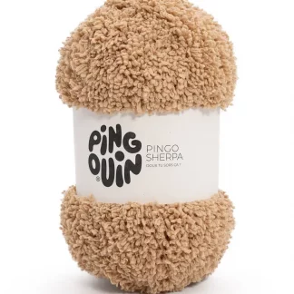 1 PELOTE SHERPA COULEUR CAMEL