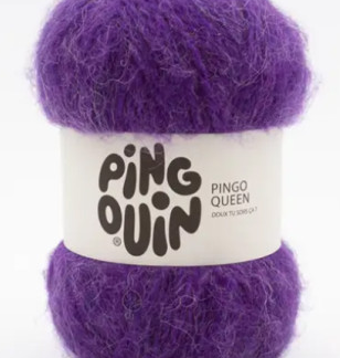 LOT 8 PELOTES PINGO QUEEN COULEUR VIOLET