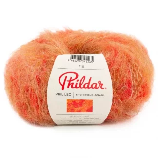 LOT 2 PELOTES PHIL LEO COULEUR COQUELICOT